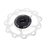 Maxbell Maxbell Bike Jockey Wheel Bicycle Rear Derailleur Guide Pulley 11T Bearing Silver
