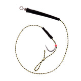 Maxbell 20pcs Carp Fishing Hair Rigs with Barbless Hooks Hand Tied Braided Thread