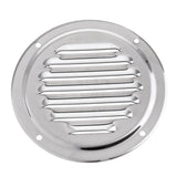 8pcs Stainless Steel Round Louvered Air Vent for Marine Boat RV Yacht