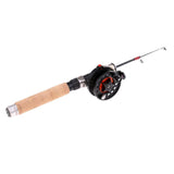 Maxbell Telescopic Mini Ultra-light Ice Fishing Rod Pole Fishing Tool Wood+4B Reel - Aladdin Shoppers