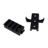 Maxbell Plactic Tactical Fast Helmet Accessory ABS Buckle Picatinny Adapter Black - Aladdin Shoppers