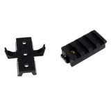 Maxbell Plactic Tactical Fast Helmet Accessory ABS Buckle Picatinny Adapter Black - Aladdin Shoppers