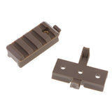 Maxbell Plactic Tactical Fast Helmet Accessory ABS Buckle Picatinny Adapter Khaki - Aladdin Shoppers