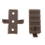 Maxbell Plactic Tactical Fast Helmet Accessory ABS Buckle Picatinny Adapter Khaki - Aladdin Shoppers