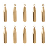 Maxbell 20pcs Fishing Brass Sinker Drop Shot Slider Weights Finesse Sinker Tackle