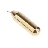 Maxbell 20pcs Brass Sinker Drop Shot Weights Sinker Perch Pike Sea Fishing Tackle