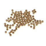 Maxbell 200pcs Fly Tying Head Beads Fly Fishing Nymph Head Ball Beads 2.8mm 2.3mm