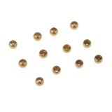 Maxbell 200pcs Fly Tying Head Beads Fly Fishing Nymph Head Ball Beads 2.8mm 2.3mm
