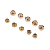 Maxbell 200pcs Fly Tying Head Beads Fly Fishing Nymph Head Ball Beads 2.8mm 2.3mm