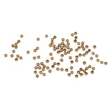 Maxbell 200pcs Fly Tying Head Beads Fly Fishing Nymph Head Ball Beads 2.8mm 2.3mm