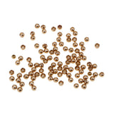 Maxbell 200pcs Fly Tying Head Beads Fly Fishing Nymph Head Ball Beads 2.8mm 2.3mm