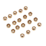 Maxbell 200pcs Fly Tying Head Beads Fly Fishing Nymph Head Ball Beads 2.8mm 2.3mm