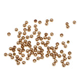 Maxbell 200pcs Fly Tying Head Beads Fly Fishing Nymph Head Ball Beads 2.8mm 2.3mm