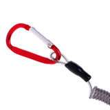 Maxbell Fishing Lanyard Safety Rope Wire Steel for Securing Pliers, Fish Tool Red - Aladdin Shoppers