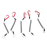 Maxbell Fishing Lanyard Safety Rope Wire Steel for Securing Pliers, Fish Tool Red - Aladdin Shoppers