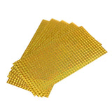 Maxbell 10Pcs Bright Fishing Lure Tape Sticker Holographic Adhesive Film DIY