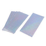 Maxbell 10Pcs Bright Fishing Lure Tape Sticker Holographic Adhesive Film DIY