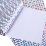 Maxbell 10Pcs Bright Fishing Lure Tape Sticker Holographic Adhesive Film DIY