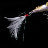 Maxbell Wobblers Fishing Lure Crankbait Minnow Trolling Bass Pike Many Fish Yellow - Aladdin Shoppers