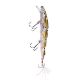 Maxbell Wobblers Fishing Lure Crankbait Minnow Trolling Bass Pike Many Fish Yellow - Aladdin Shoppers