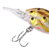 Maxbell 4xFishing Line Winder Fishing Lures Baits Minnow Baits Crankbait Tackle Yellow