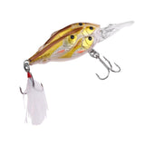 Maxbell 2xFishing Line Winder Fishing Lures Baits Minnow Baits Crankbait Tackle Yellow
