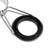 Maxbell 14Pcs Ceramic Ring Eyes Fishing Rod Tip Guides Free Stainless Steel Frame