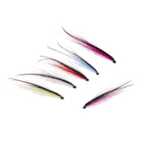Maxbell 12Pcs Tube Fly Fishing Mini Sunray Shadow Riffle Hitch Salmon Flies