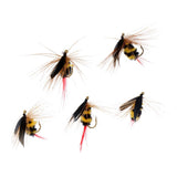 Maxbell 10pcs Bumble Bee Nymph Trout Flies Fly Fishing Hook Bionic Bee Insect Baits