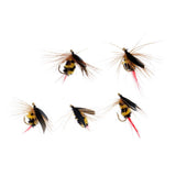 Maxbell 10pcs Bumble Bee Nymph Trout Flies Fly Fishing Hook Bionic Bee Insect Baits