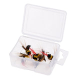 Maxbell 10pcs Bumble Bee Nymph Trout Flies Fly Fishing Hook Bionic Bee Insect Baits