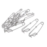 Maxbell Fishing Clip Snap Long Line Clips Stainless Steel Sea Fishing Connector