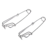 Maxbell Fishing Clip Snap Long Line Clips Stainless Steel Sea Fishing Connector