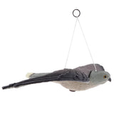 Maxbell 2Pcs Realistic Flying Bird Hawk Decoy Pigeon Scarecrow Garden Hunting Scarer