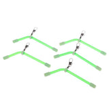 Maxbell Maxbell 5Pcs Anti Pester Booms with Snap Swivel Luminous Fishing Rig Bent Booms S