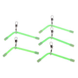 Maxbell Maxbell 5Pcs Anti Pester Booms with Snap Swivel Luminous Fishing Rig Bent Booms S