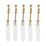 Maxbell Maxbell 5pcs Copper Head Fishing Float Seat Vertical Buoy Carp Fishing Accessories L