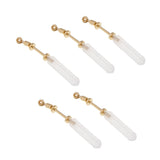 Maxbell Maxbell 5pcs Copper Head Fishing Float Seat Vertical Buoy Carp Fishing Accessories L