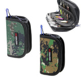 Maxbell Fishing Spoon Bag Hook Baits Storage Waist Bag Water-resistant Two Colors