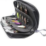 Maxbell Fishing Spoon Bag Hook Baits Storage Waist Bag Water-resistant Two Colors