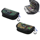 Maxbell Fishing Spoon Bag Hook Baits Storage Waist Bag Water-resistant Two Colors
