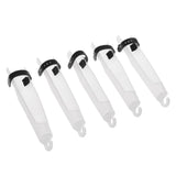 Maxbell 5Pcs Fishing Rod Cap Sea Rod Tip Protector Rod Pole Head Cover Sleeves 25# - Aladdin Shoppers