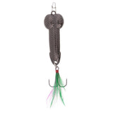 Maxbell Spoon Fishing Lure Spinner Bait Metal VIB Hard Sequins Lure Treble Hook 7g - Aladdin Shoppers