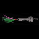 Maxbell Spoon Fishing Lure Spinner Bait Metal VIB Hard Sequins Lure Treble Hook 11g - Aladdin Shoppers