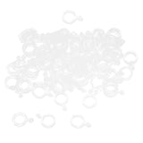 Maxbell 200pcs Elastic Rubber Carp Pellet Bait Bands for Carp Coarse Fishing Tackle