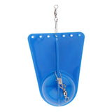 Maxbell 2pcs ABS Plastic Adjustable Weight Fishing Trolling Diving Board Black/Blue