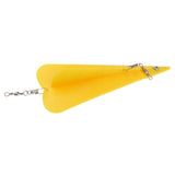 Maxbell 2pcs Trolling Diving Board with Lead Sinker Fishing Diver Board Yellow Red