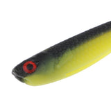 Maxbell 10 Pieces Soft Fishing Bait T Tail Fishing Lure Plastic Worm Swimbait Green