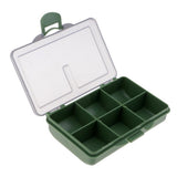 Maxbell Maxbell Fishing Tackle Box for Hooks Swivels Beads Spinners Baits 6 Compartments