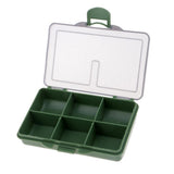 Maxbell Maxbell Fishing Tackle Box for Hooks Swivels Beads Spinners Baits 6 Compartments